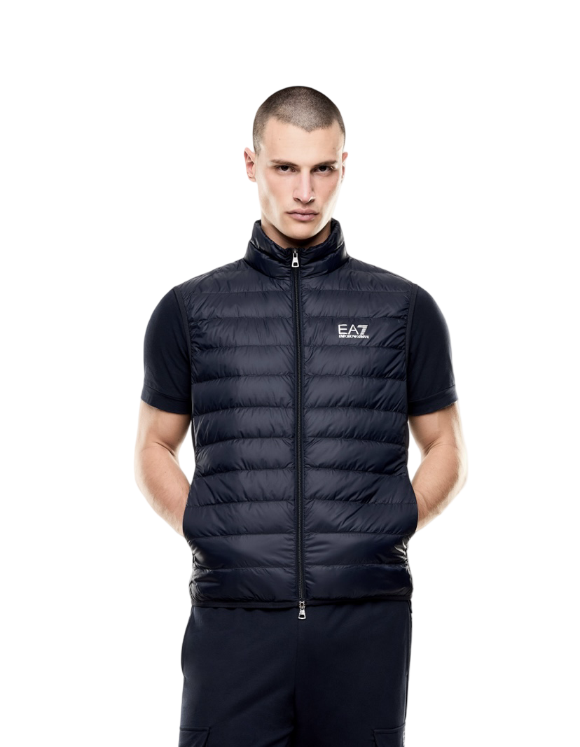 EA7 - Gilet Blu Packable Core Identity