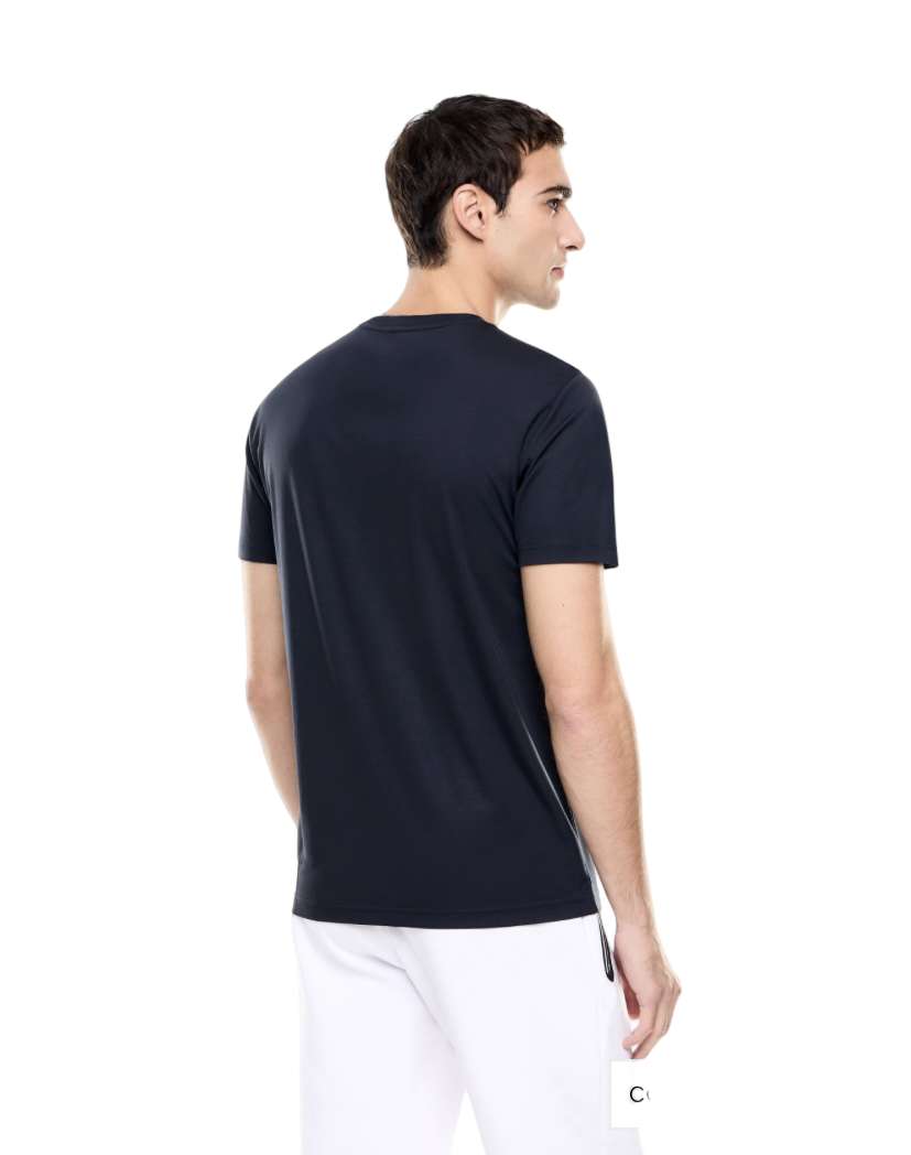 EA7 - T-shirt Blu Premium Shield