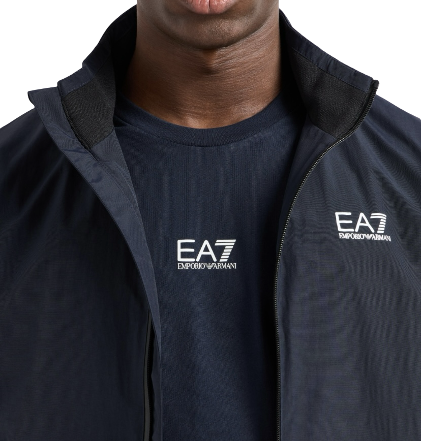 EA7 - Felpa Blu Girocollo Core identity