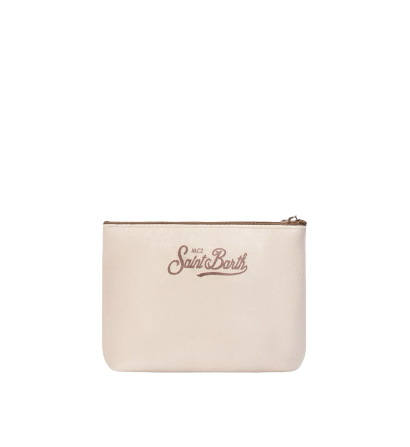 MC2 SAINT BARTH - Pochette Aline Beige Apres Ski