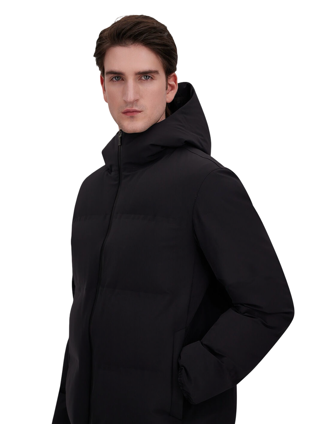 HERNO - Piumino Nero in New Impact