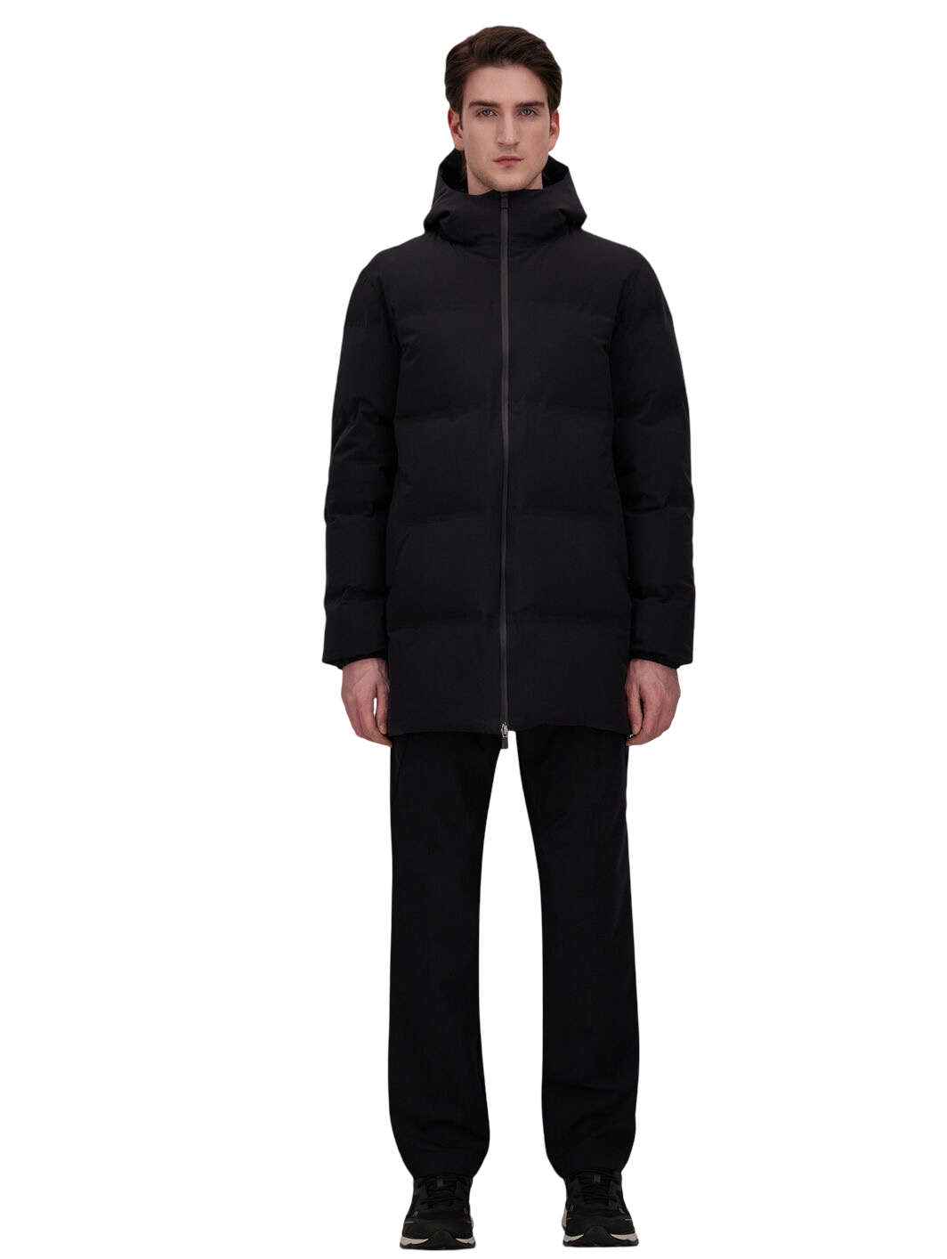 HERNO - Piumino Nero in New Impact