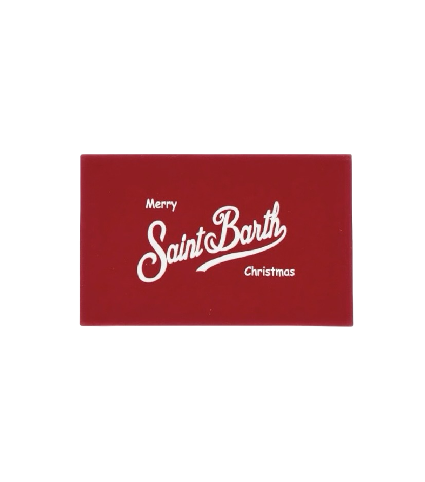 MC2 SAINT BARTH - Christmas Box Cappellino Nero e Pochette Spigata