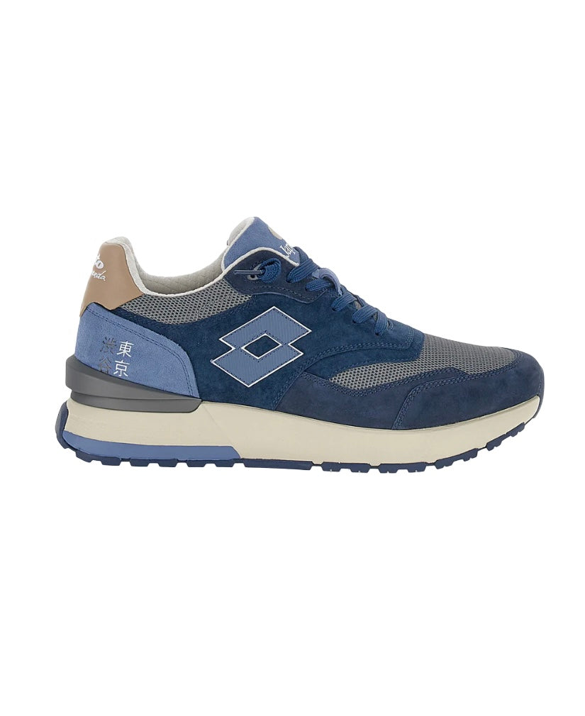 LOTTO - Sneakers Tokyo Ginza Pure Blu e Grigio