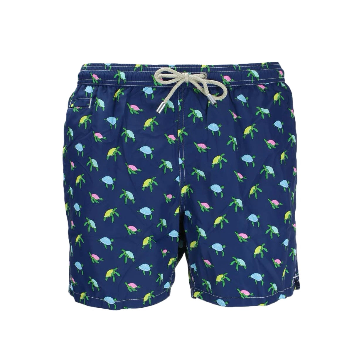 MC2 SAINT BARTH - Costume Blu con Stampa Tartly