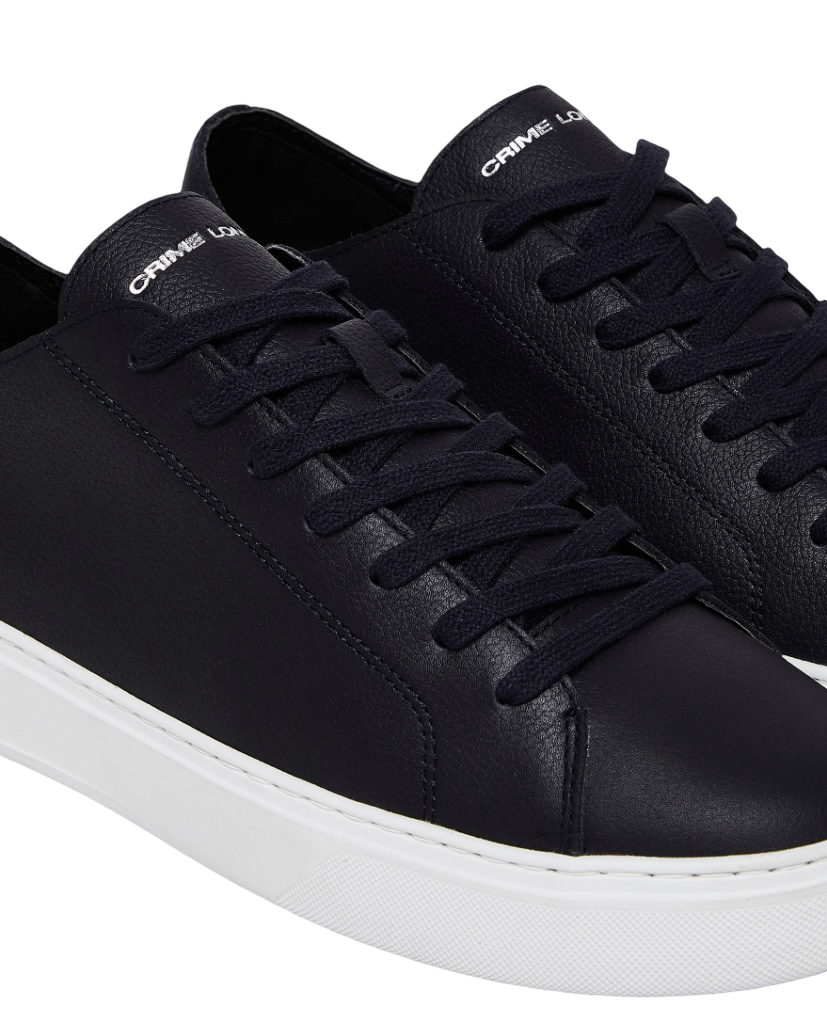 CRIME LONDON - Sneakers Blu Raw Cut