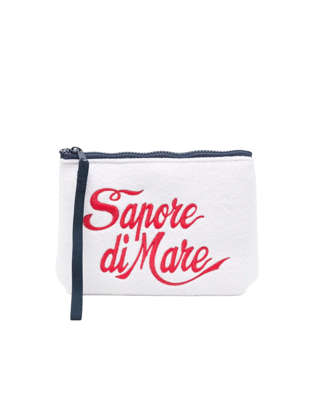 MC2 SAINT BARTH - Pochette Aline in Sponge Bianca Sapore di Mare