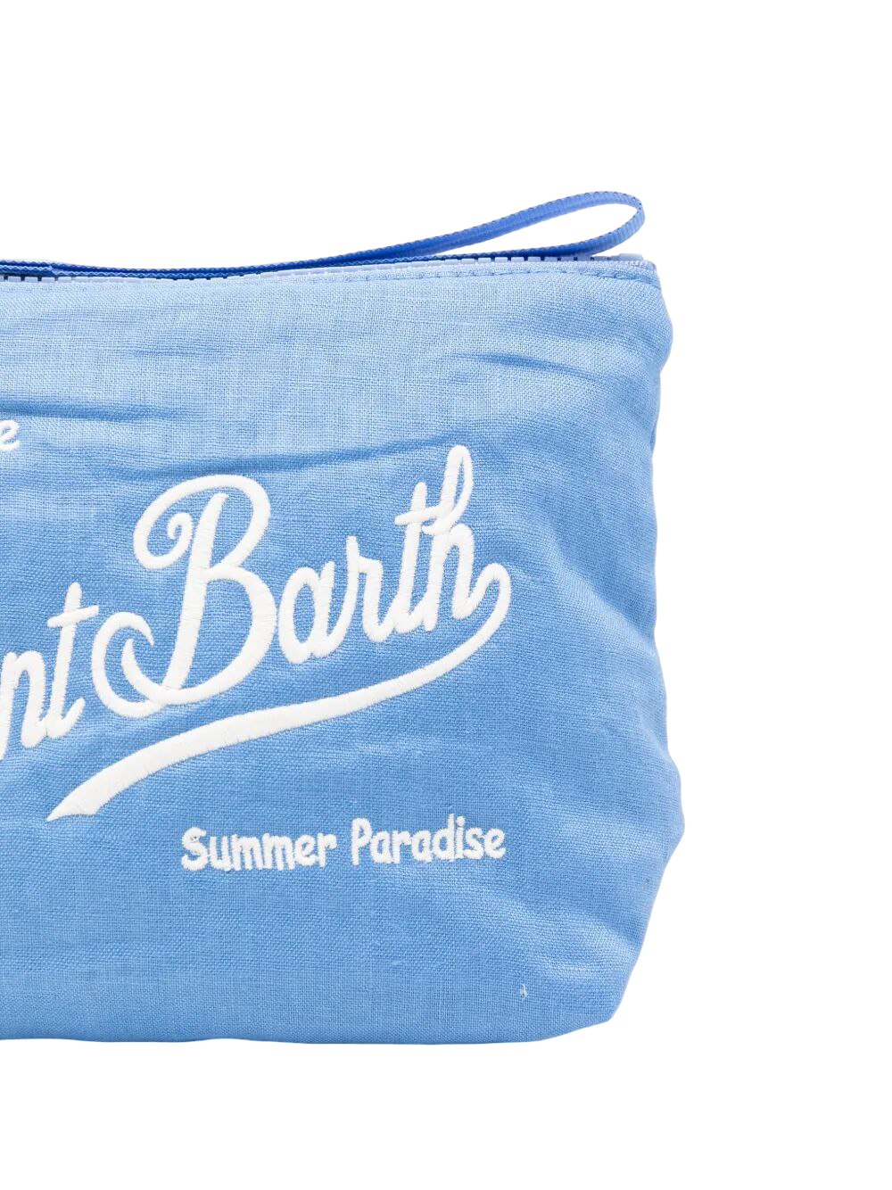 MC2 SAINT BARTH - Pochette Azzurra Soft Linen