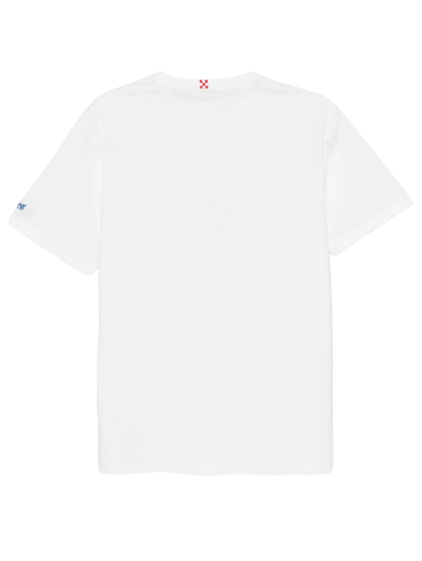 MC2 SAINT BARTH - T-shirt Bianca St.Tropez Spiaggina