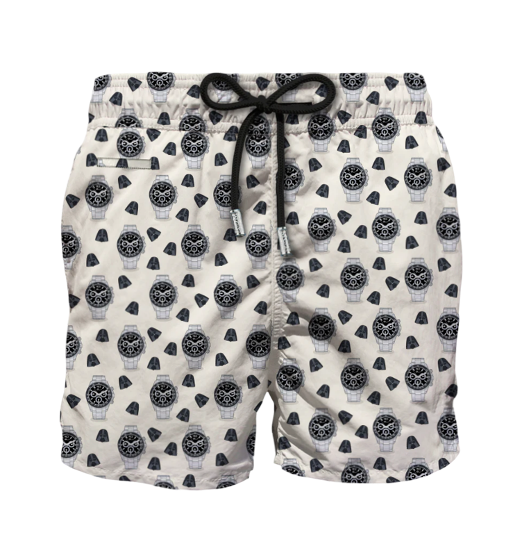 MC2 SAINT BARTH - Costume Bianco Watch In The Night