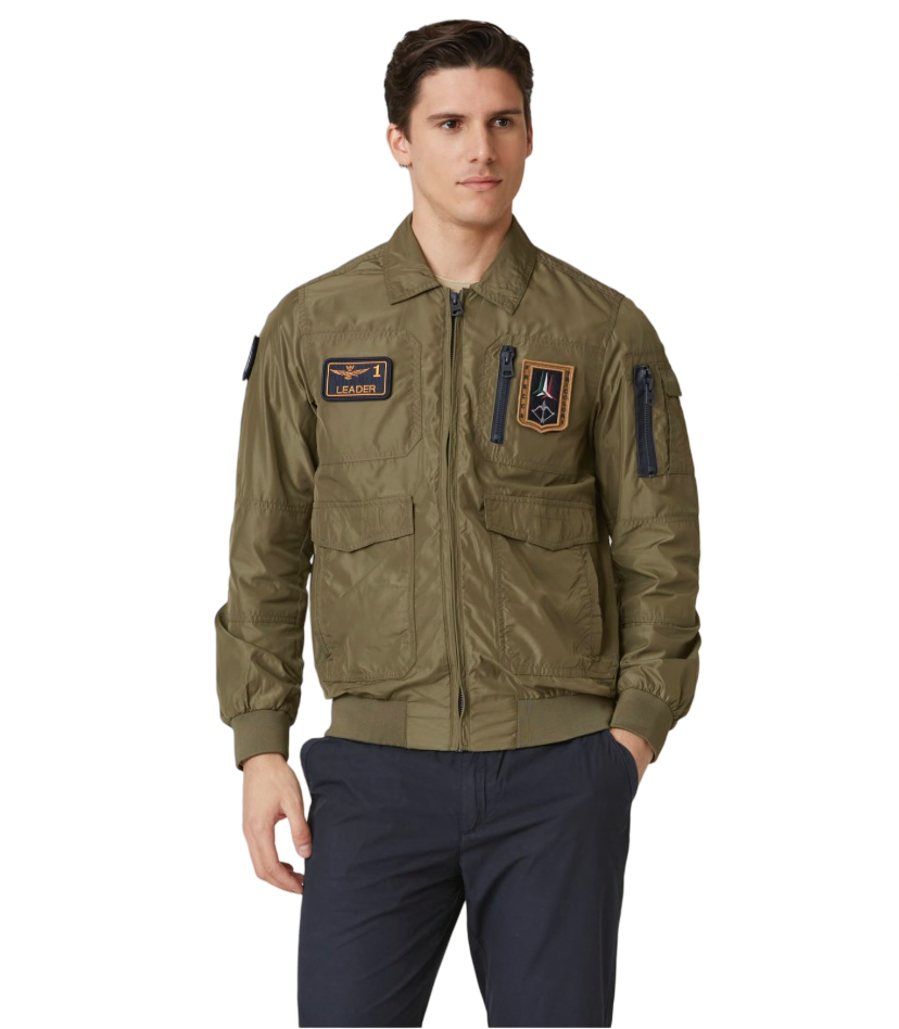 AERONAUTICA MILITARE - Bomber Verde Militare Pilot