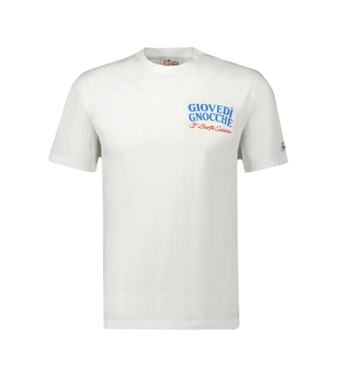 MC2 SAINT BARTH - T-shirt Portland Bianca Giovedì Gnocche