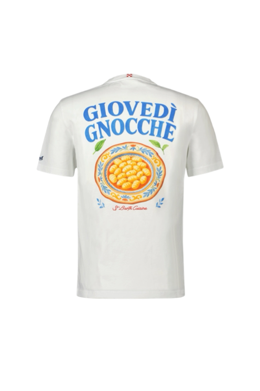 MC2 SAINT BARTH - T-shirt Portland Bianca Giovedì Gnocche
