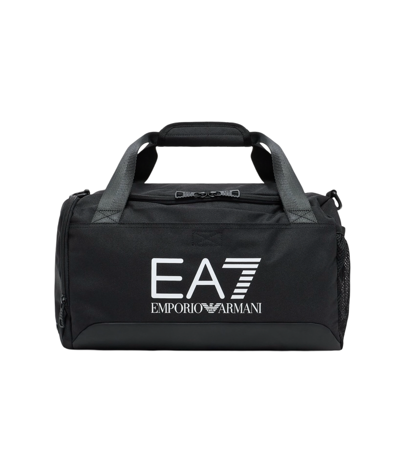 EA7 - Borsone Piccolo Nero da Palestra Train Core con Maxi Logo