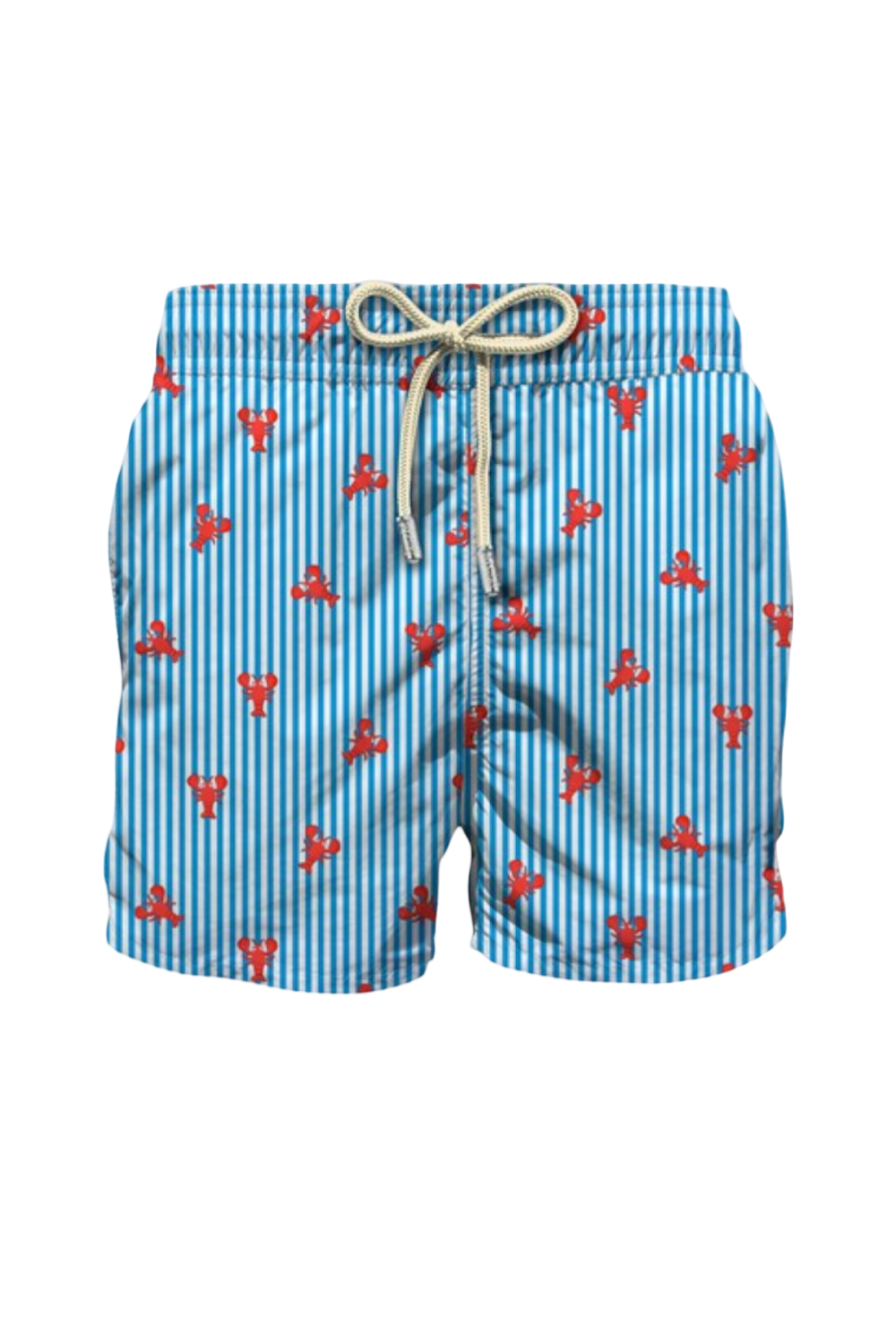 MC2 SAINT BARTH - Costume Celeste Stampa Lob Block Stripes