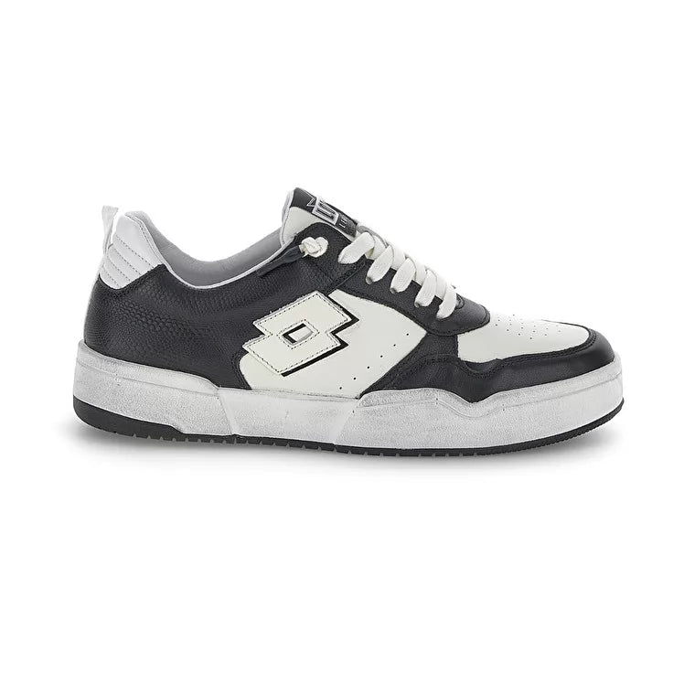 LOTTO - Sneakers Hoop Stars Block Bianco e Nero