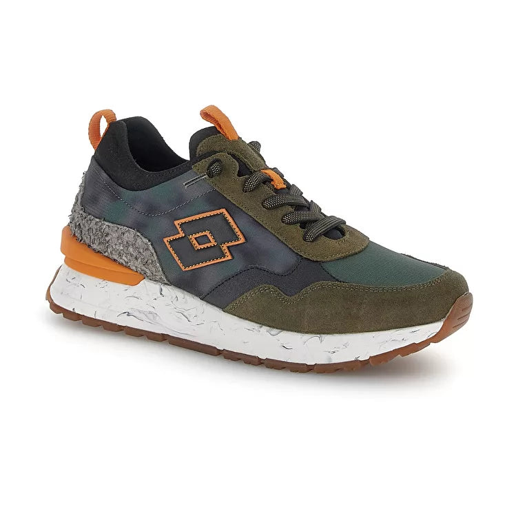 LOTTO - Sneakers Verde Militare e Arancione Tokyo Shibuya Tie Dye