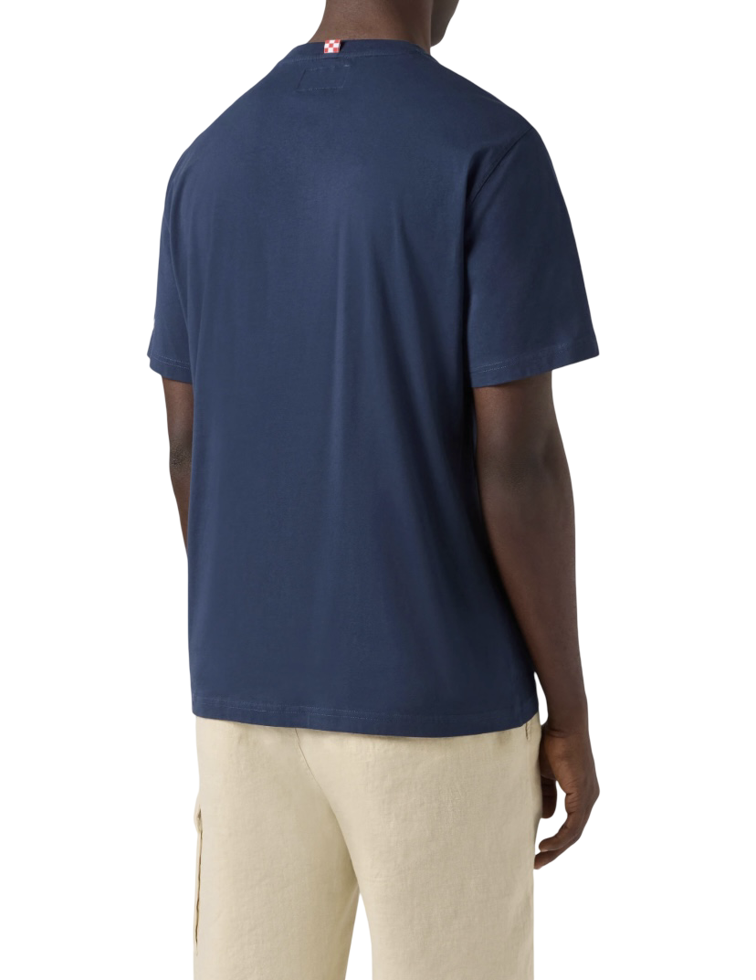 MC2 SAINT BARTH - T-shirt Blu Real Man Play Padel