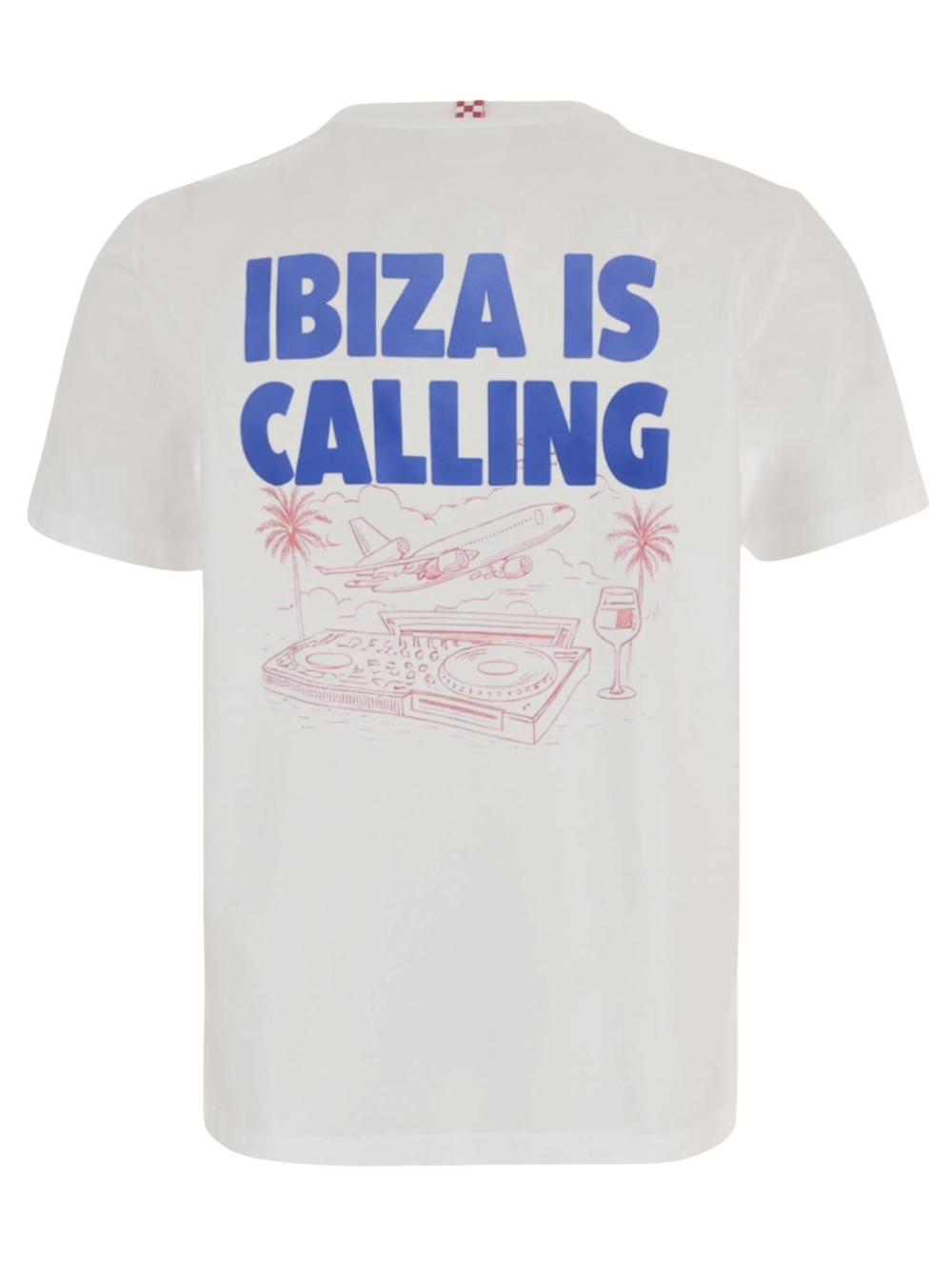 MC2 SAINT BARTH - T-shirt Delmar Bianca Ibiza Is Calling
