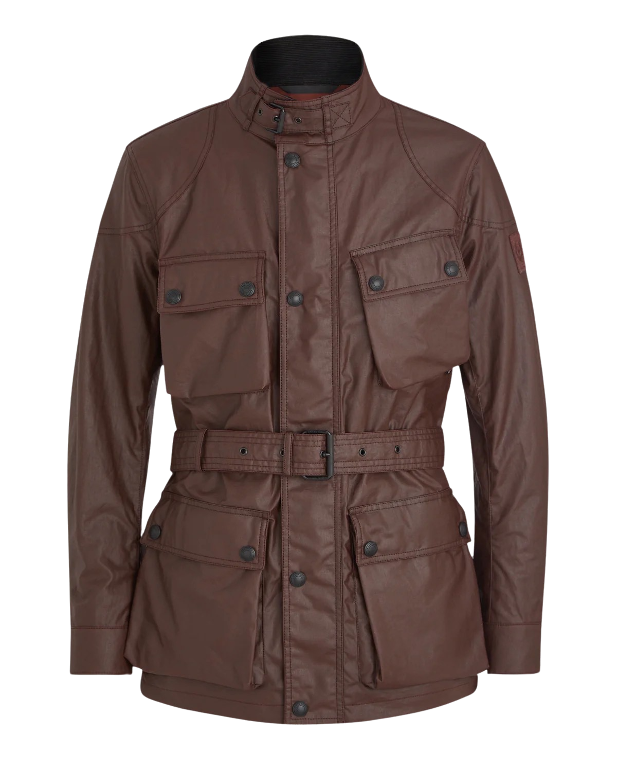 BELSTAFF - Giacca Bordeaux Sequoia Trialmaster in Cotone Cerato