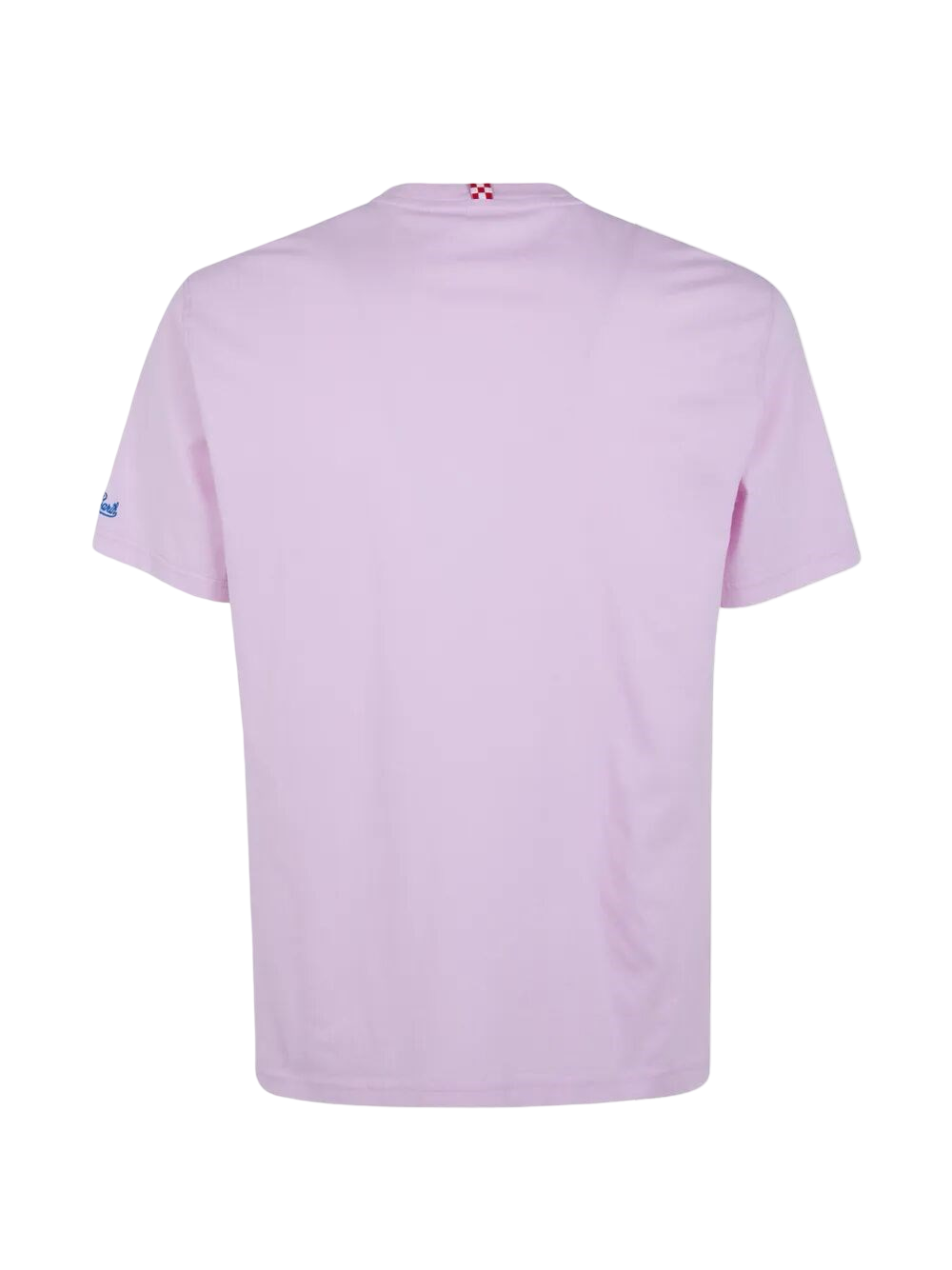 MC2 SAINT BARTH - T-shirt Rosa con ricamo Car St Tropez