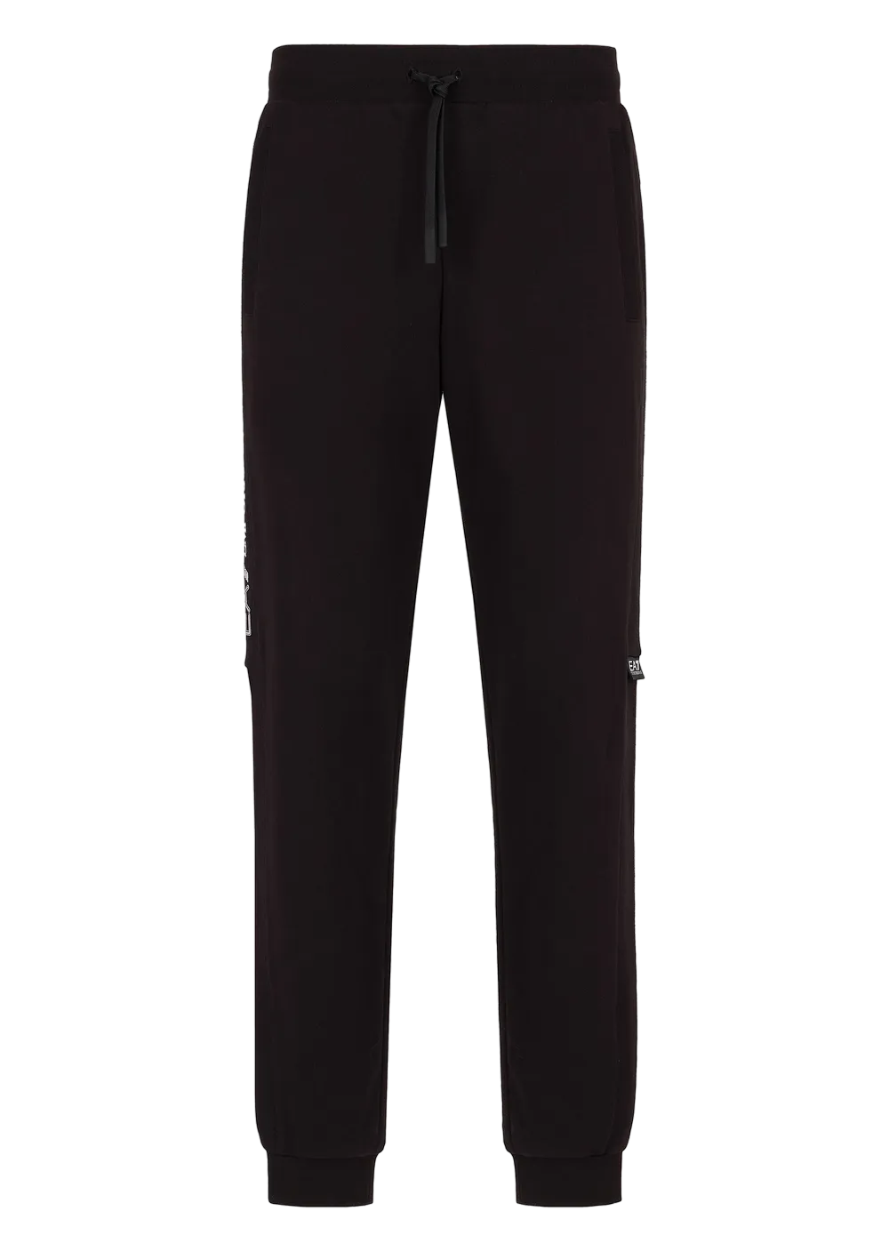 EA7 - Pantalone Jogger Nero Logo Series in cotone