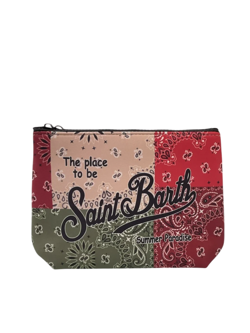 MC2 SAINT BARTH - Pochette Aline Bandana Round Patch