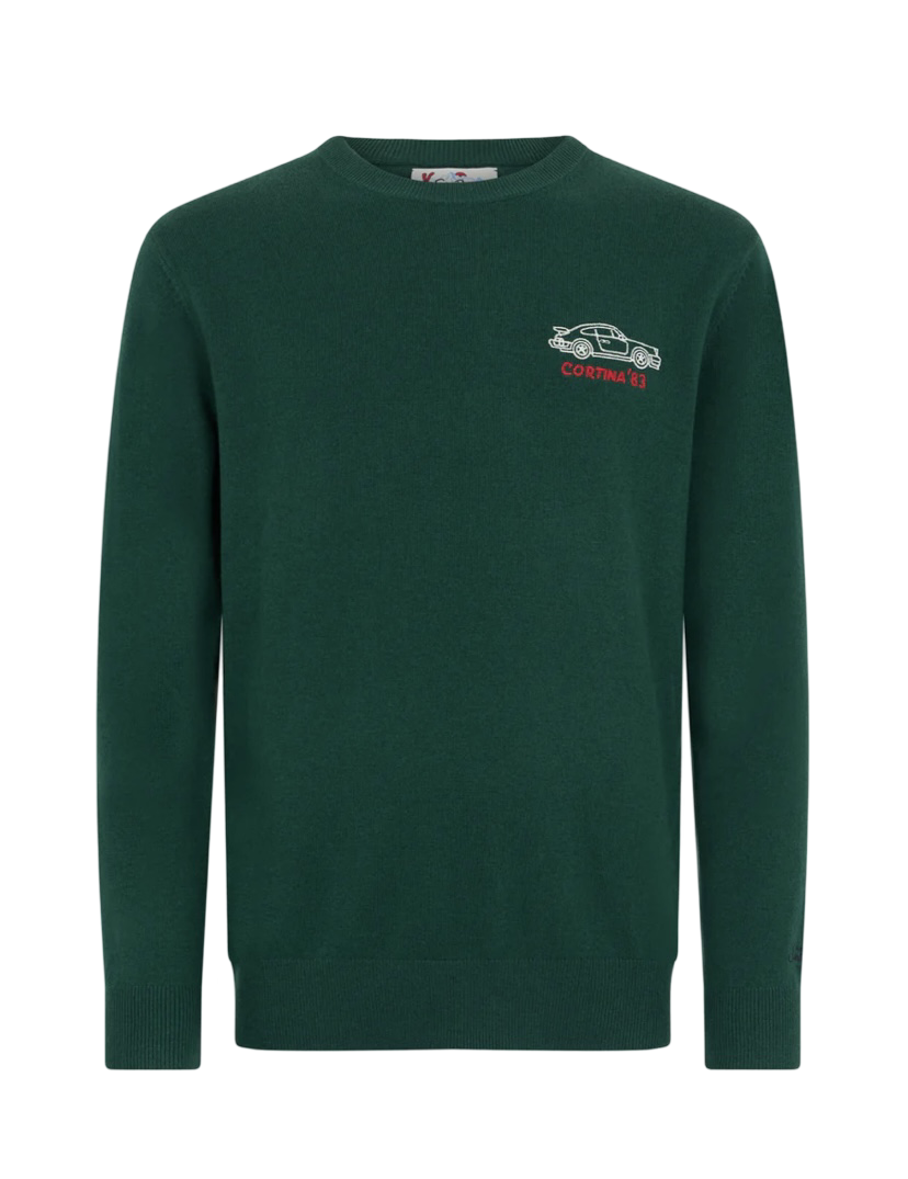 MC2 SAINT BARTH - Maglione Verde Cortina 83