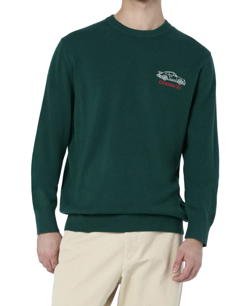 MC2 SAINT BARTH - Maglione Verde Cortina 83