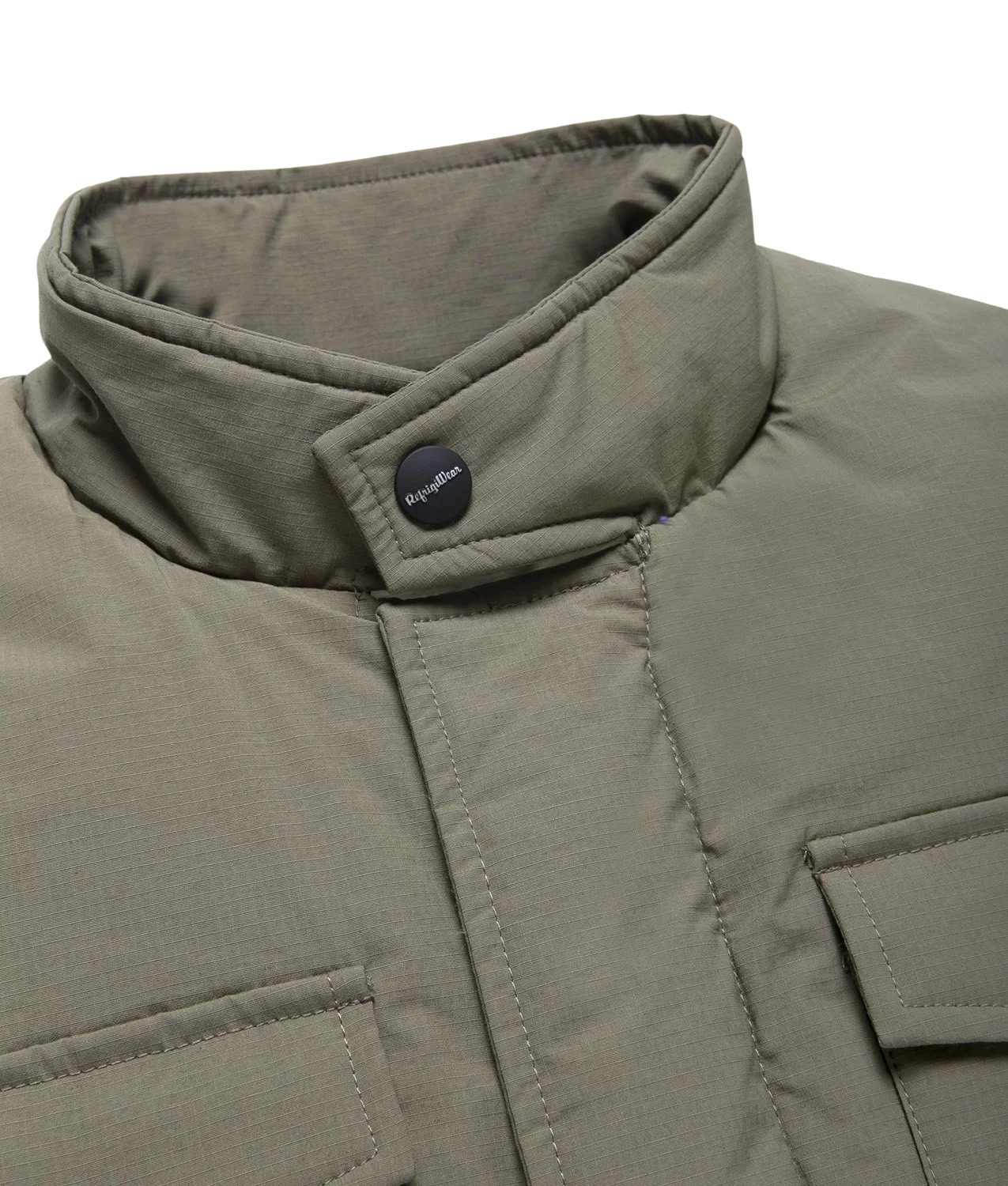 REFRIGIWEAR - Giacca Imbottita Verde Militare Field Jacket