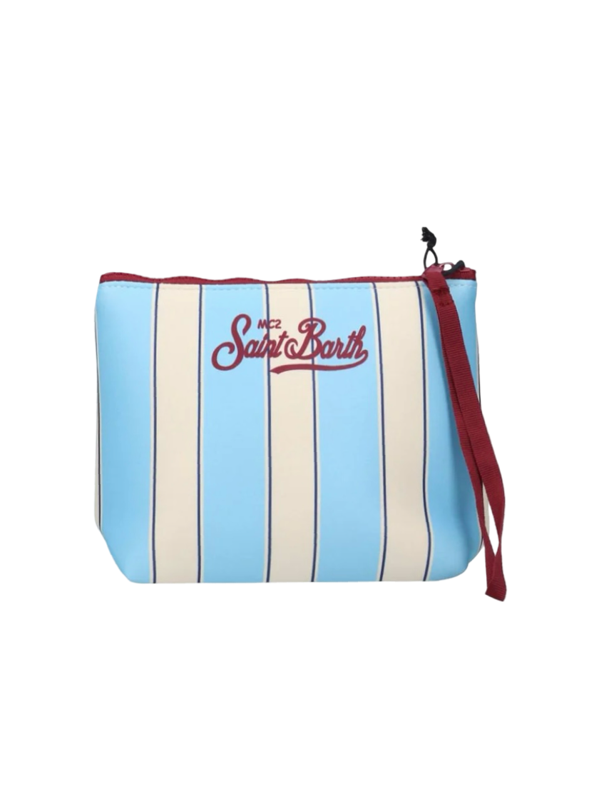 MC2 SAINT BARTH - Pochette Aline Beach Club Stripes