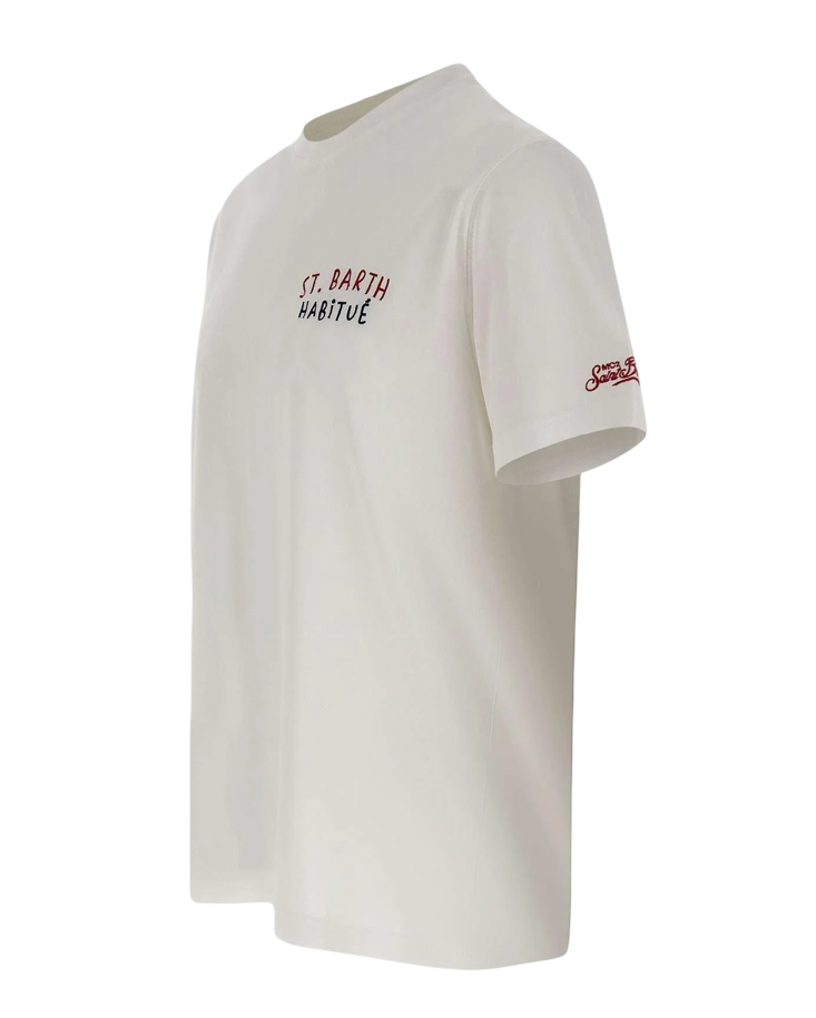 MC2 SAINT BARTH - T-shirt Portland Bianca Forte Dei Marmi Habitué