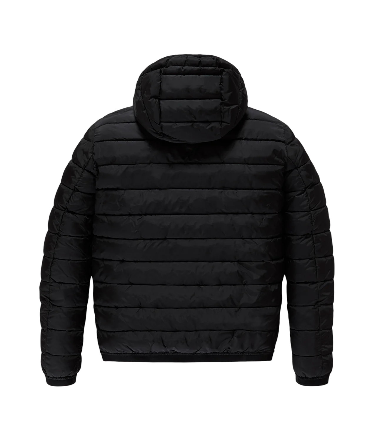 REFRIGIWEAR - Piumino Nero Con Cappuccio Josh Jacket