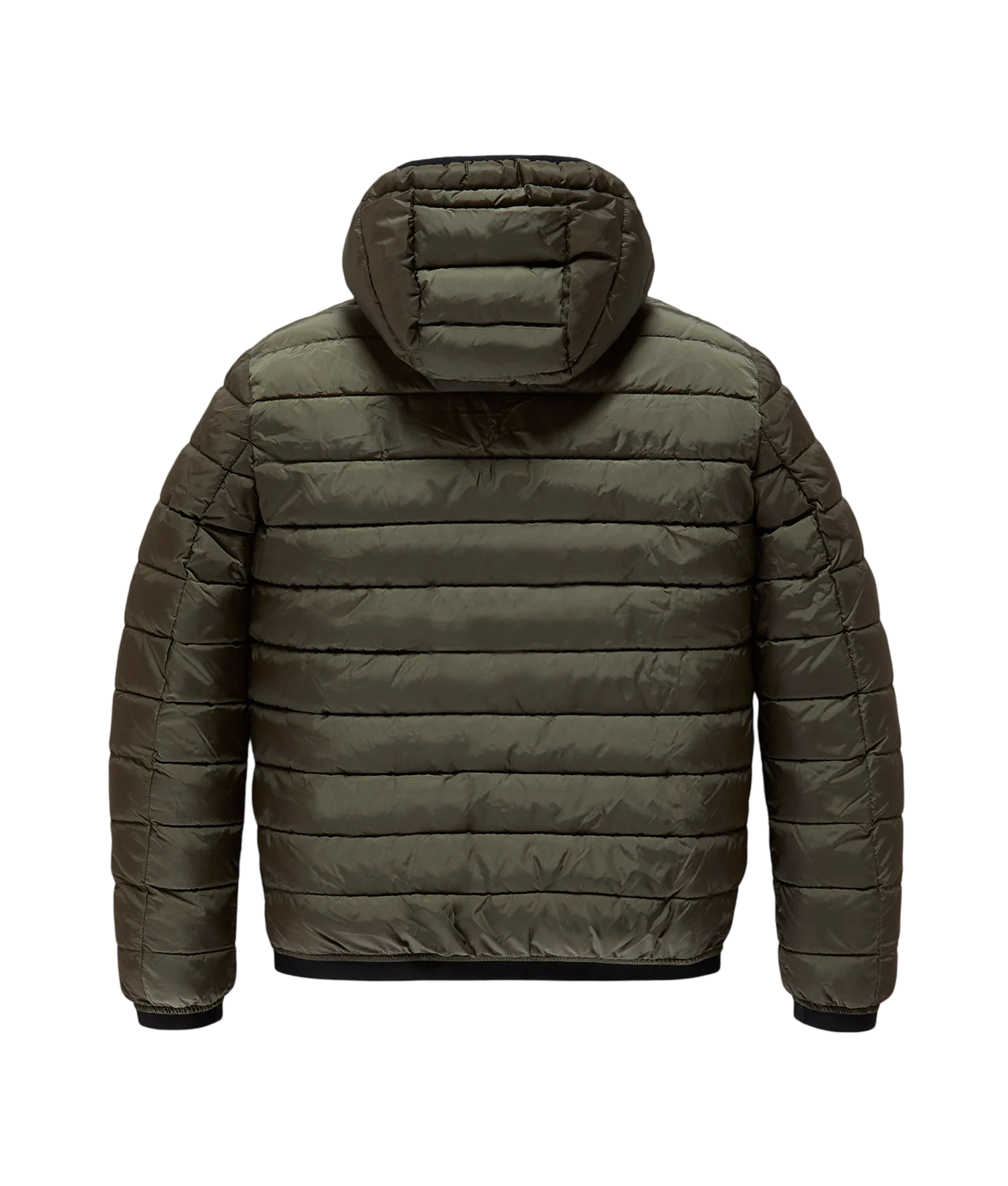 REFRIGIWEAR - Piumino Verde Militare Con Cappuccio Josh Jacket