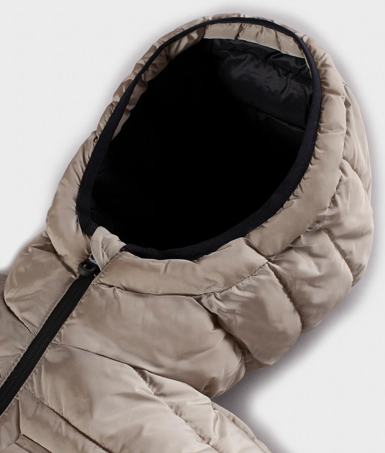 REFRIGIWEAR - Piumino Beige Con Cappuccio Josh Jacket