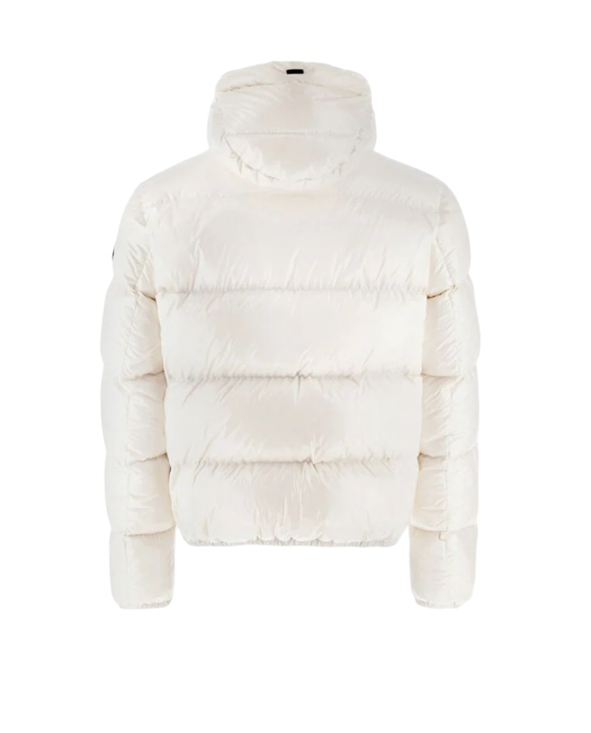 HERNO - Piumino Bianco Bomber in Gloss