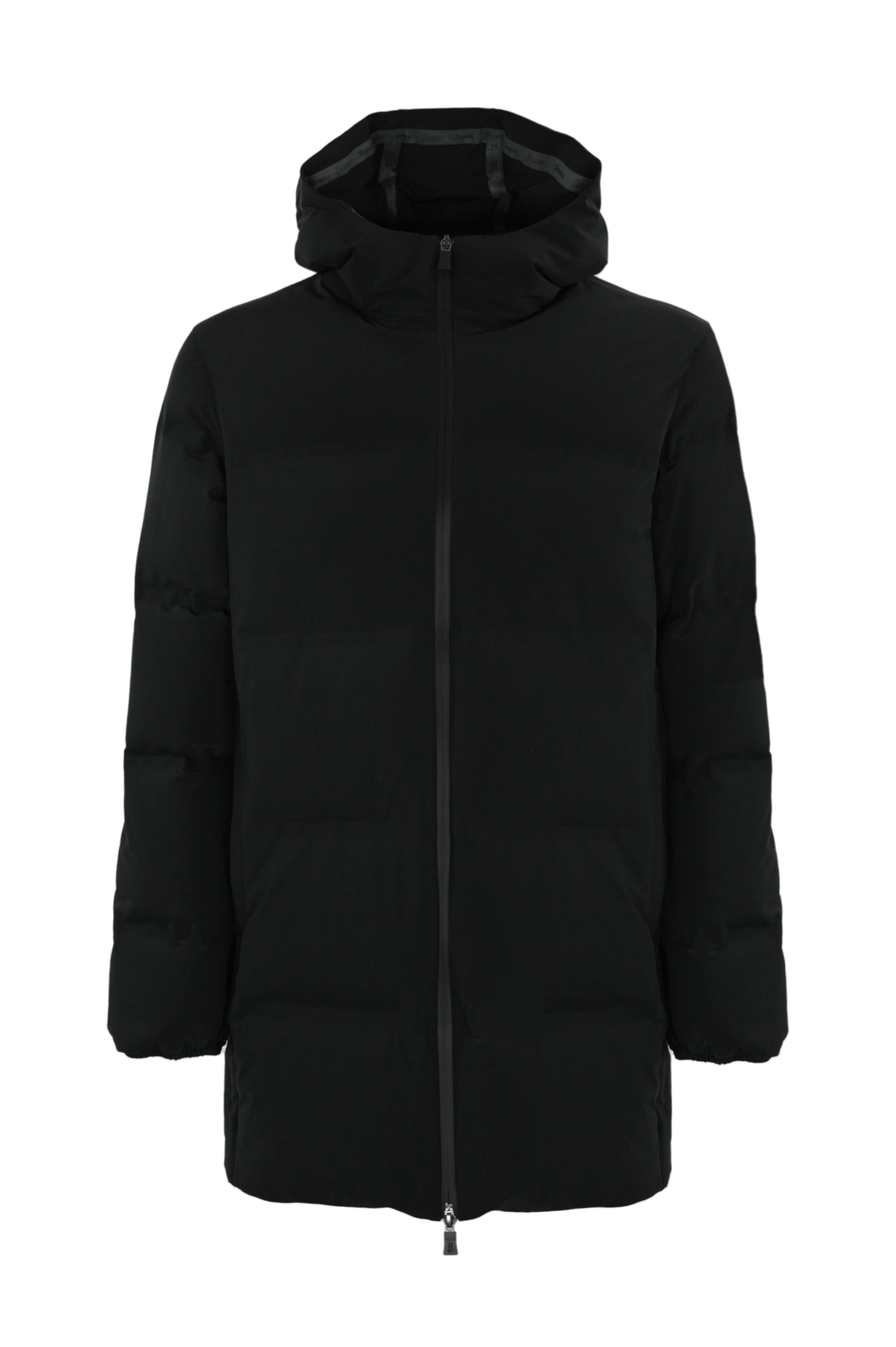 HERNO - Parka Laminar Nero in New Impact con Cappuccio