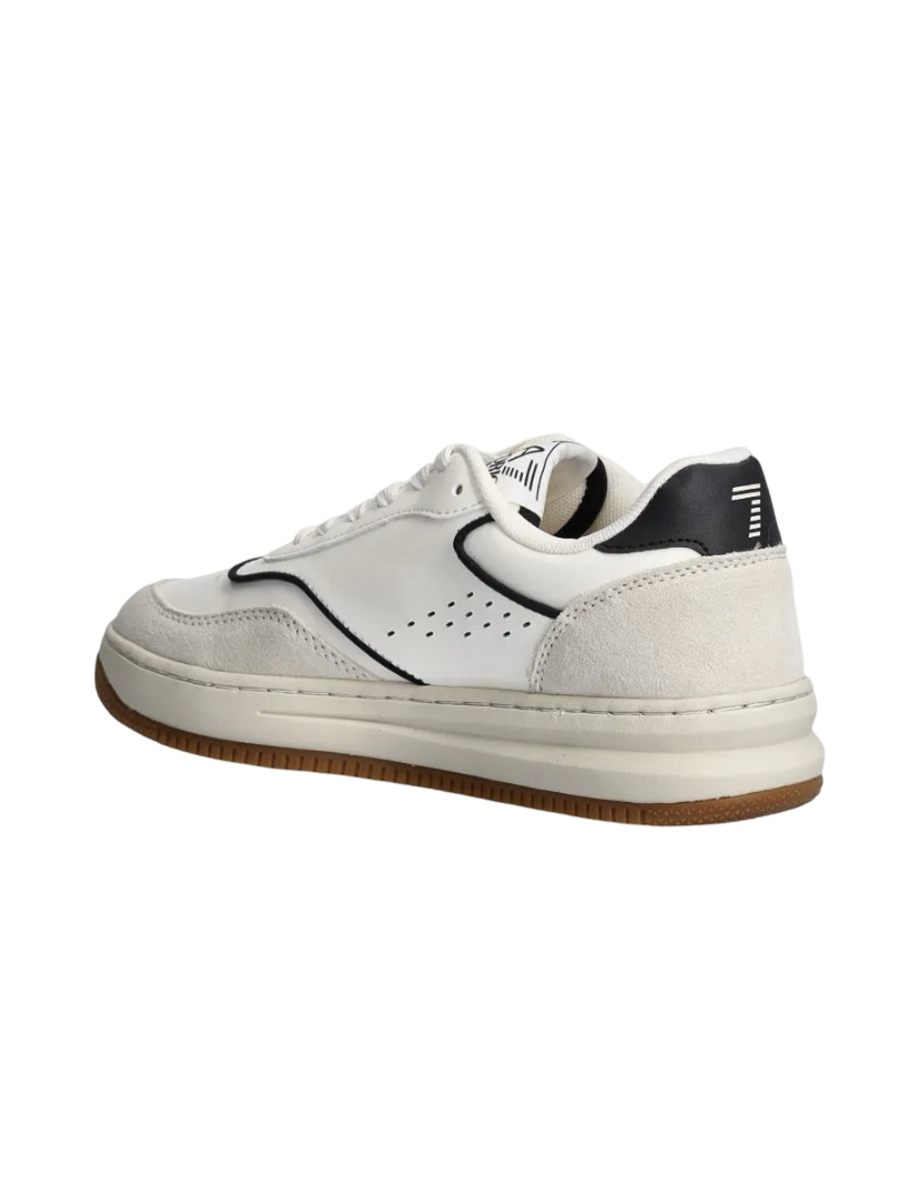 EA7 - Sneakers Bianche con inserti Neri