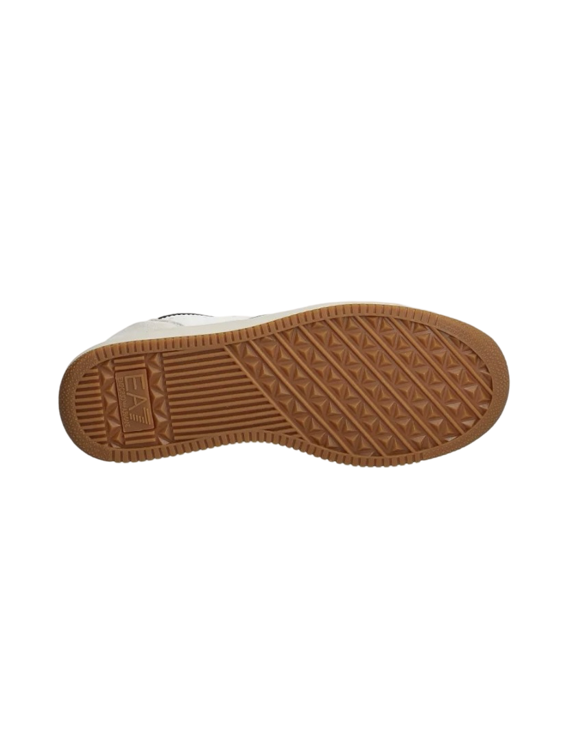 EA7 - Sneakers Bianche con inserti Neri