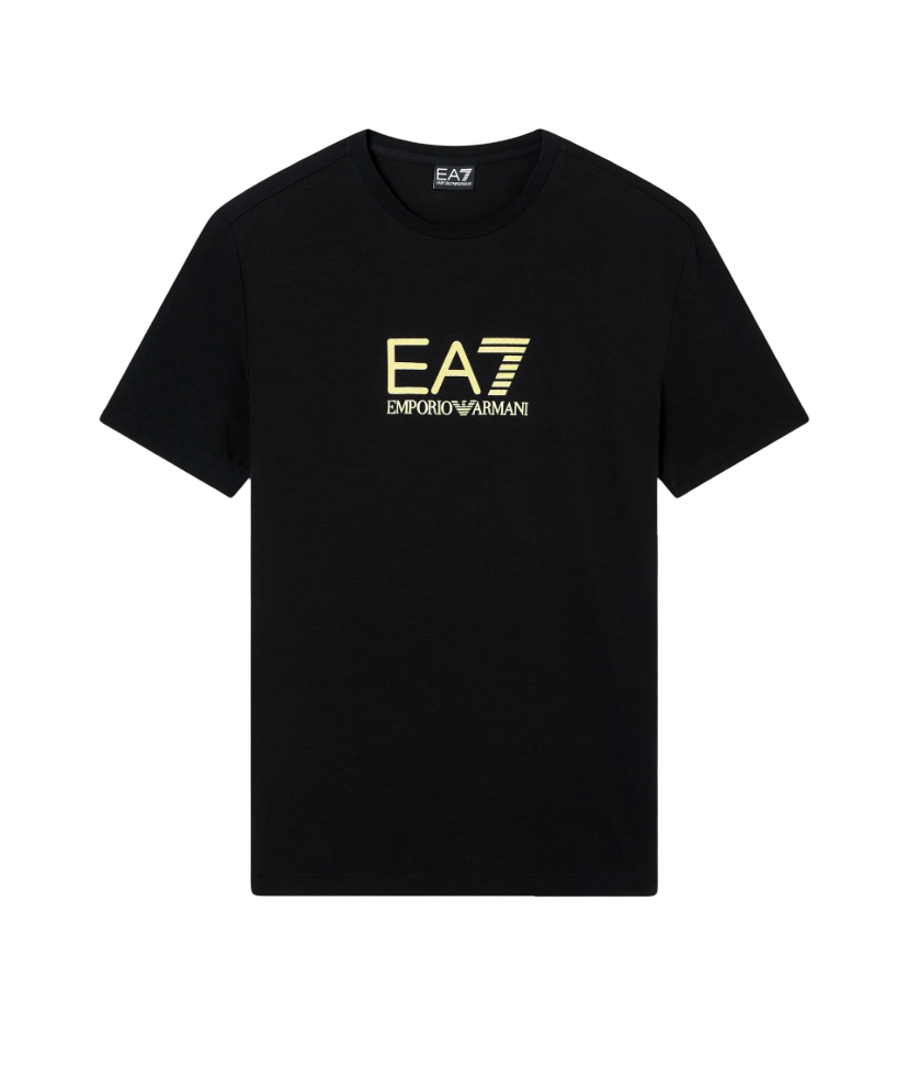 EA7 - T-shirt Nera Gold Label