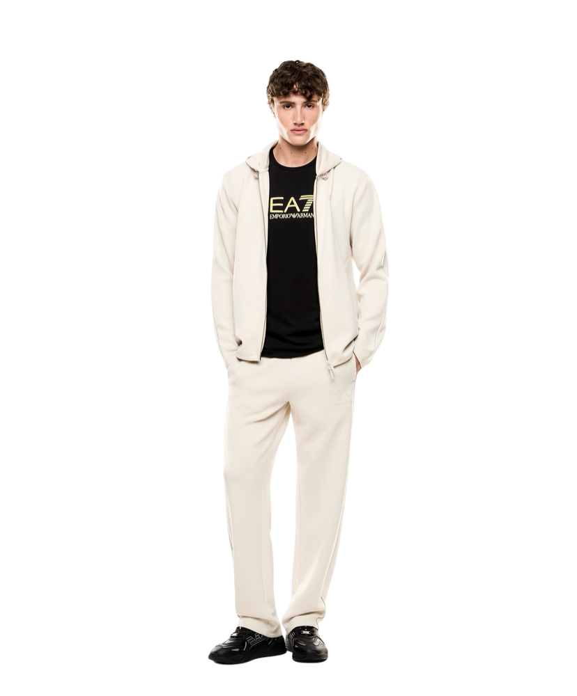 EA7 - T-shirt Nera Gold Label