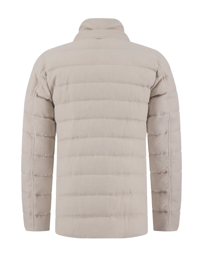 HERNO - Giacca Piumino Chantilly in Lana e Viscosa