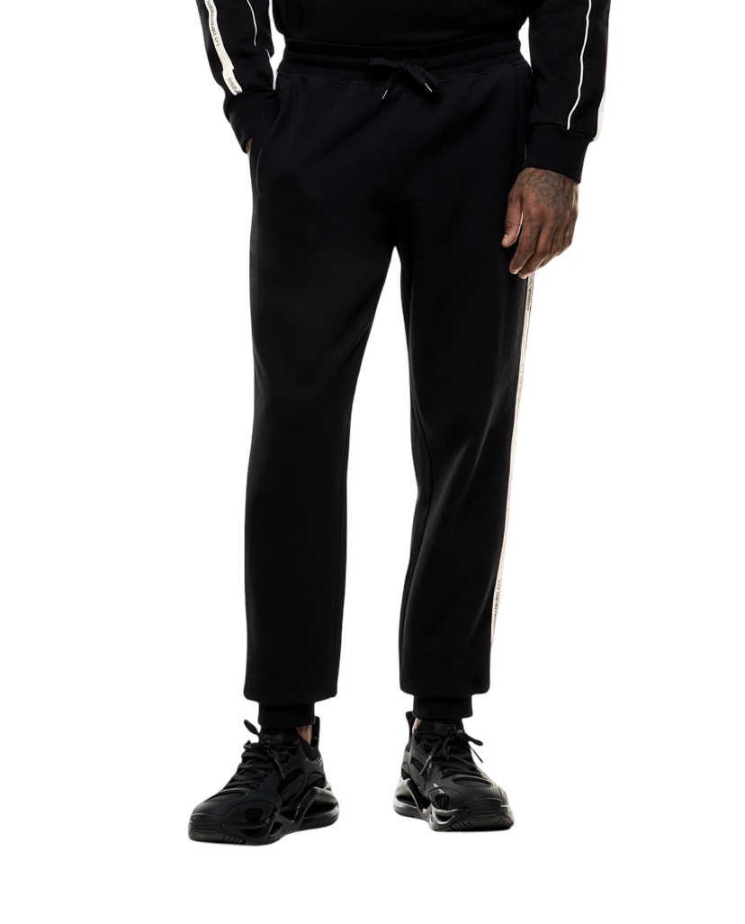 EA7 - Pantaloni Tuta Neri Jogger Logo Series
