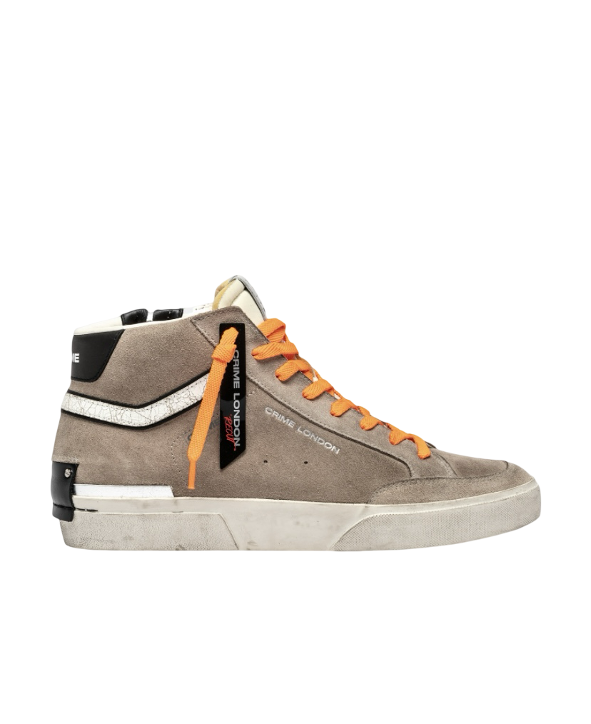 CRIME LONDON - Sneakers Alte SK8 Recut High Sienna Light Beige