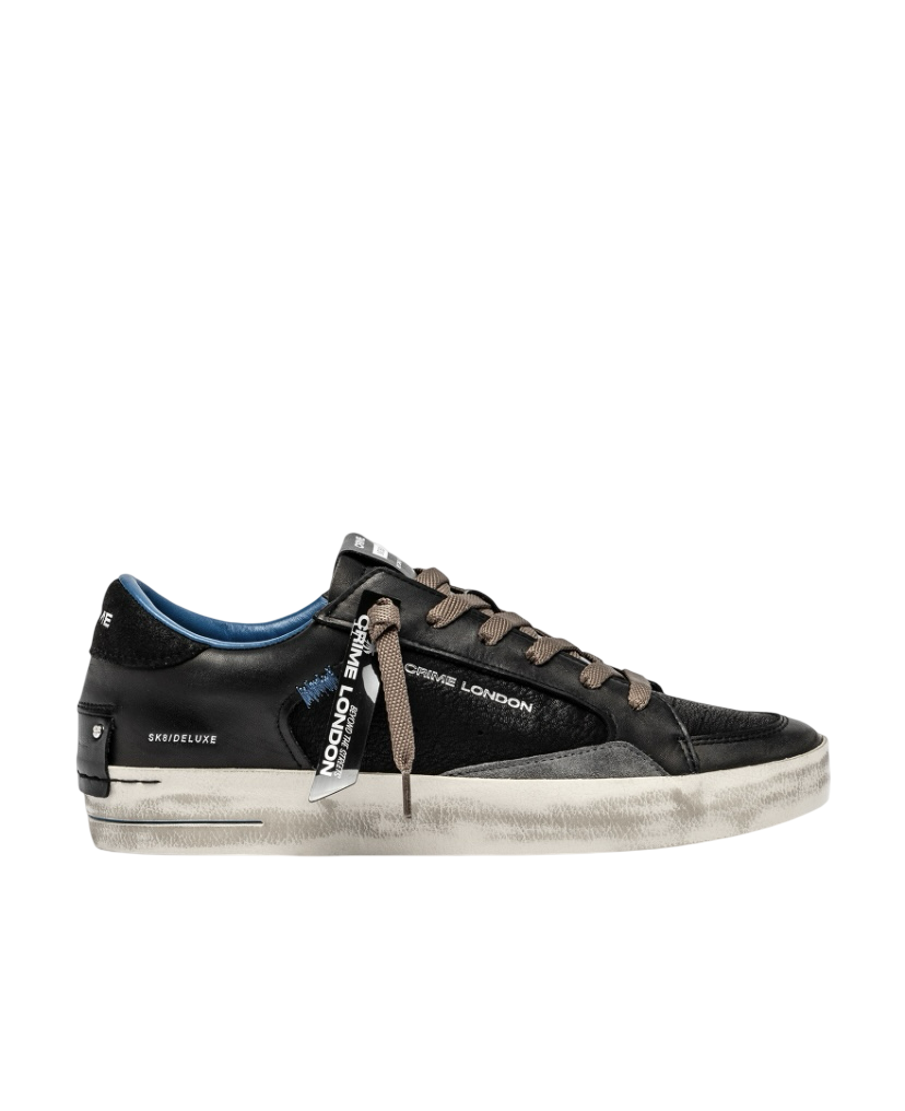 CRIME LONDON - Sneakers SK8 Deluxe Midnight Black