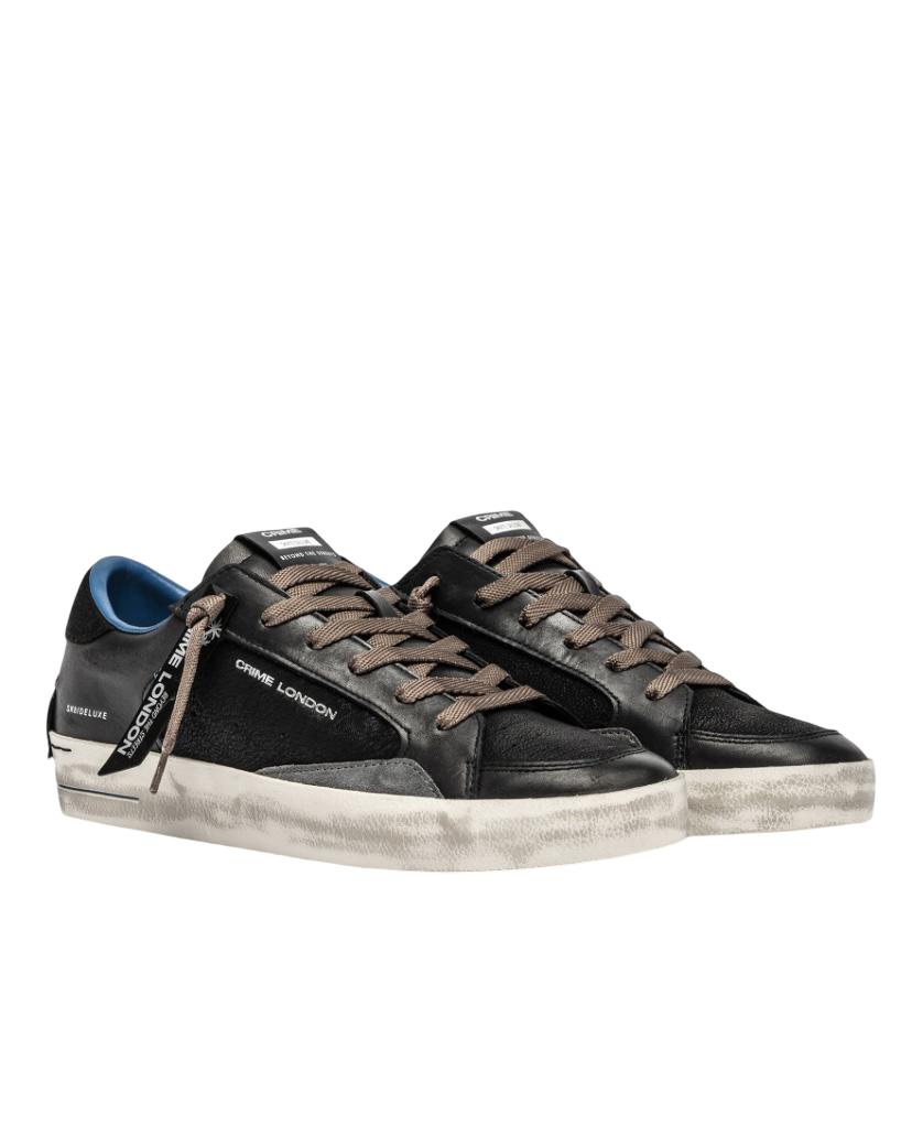 CRIME LONDON - Sneakers SK8 Deluxe Midnight Black