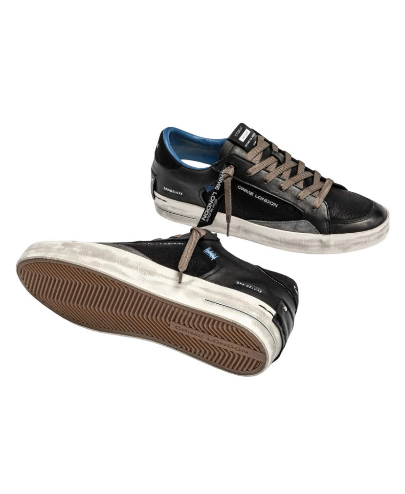 CRIME LONDON - Sneakers SK8 Deluxe Midnight Black