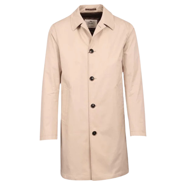 HERNO - Trench Beige Monogram Rain Collection