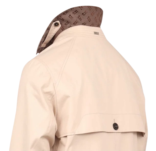 HERNO - Trench Beige Monogram Rain Collection