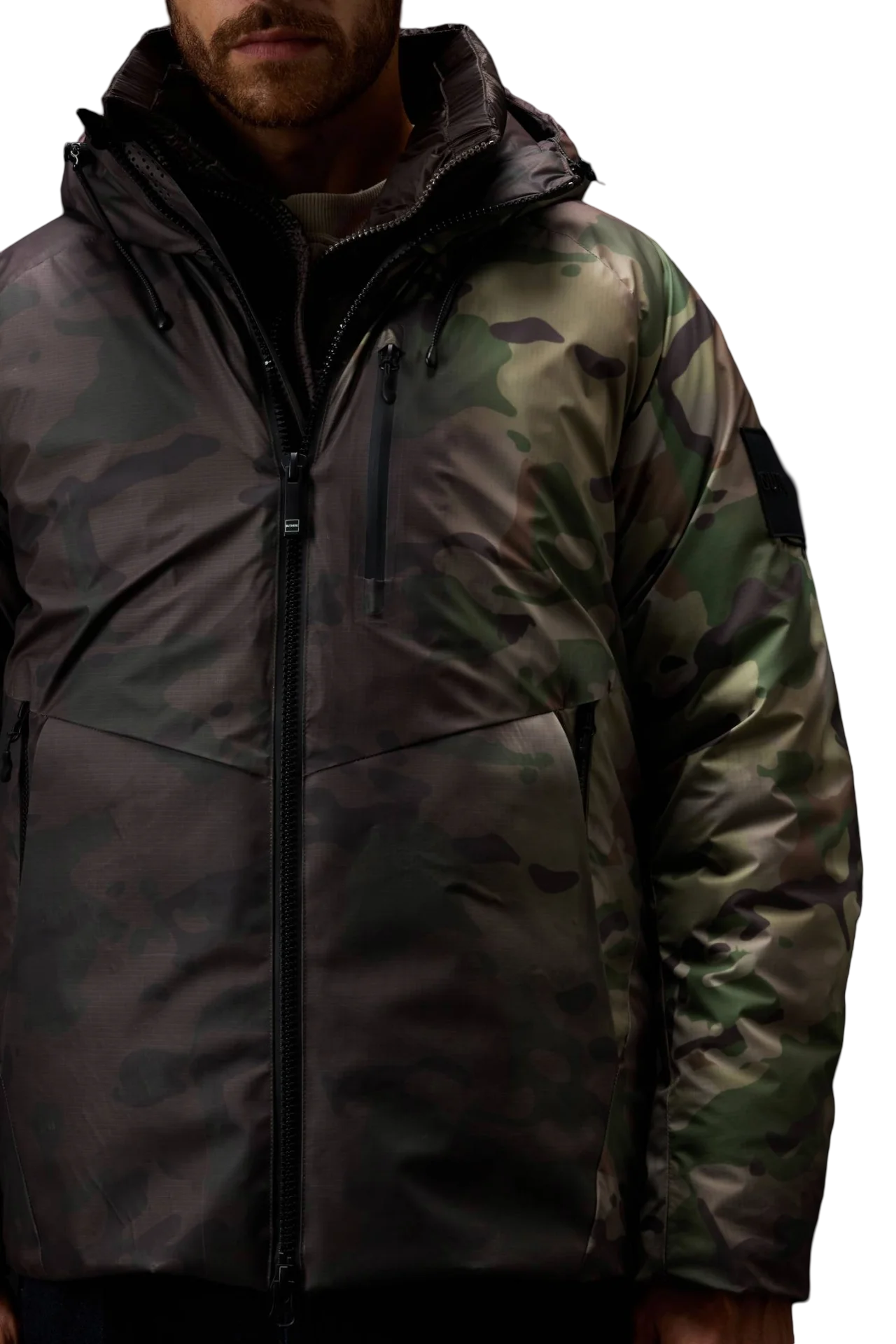 OUTHERE - Piumino Camouflage Aloy Thermo Reactive